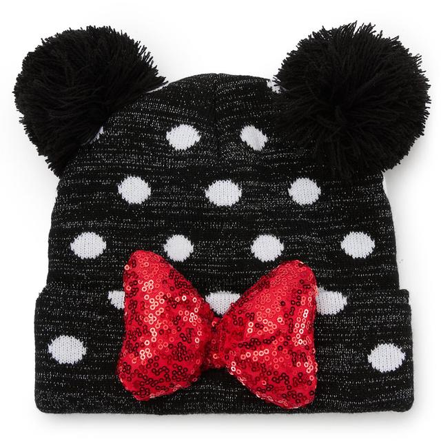Minnie Mouse Knit Beanie for Adults Official shopDisney