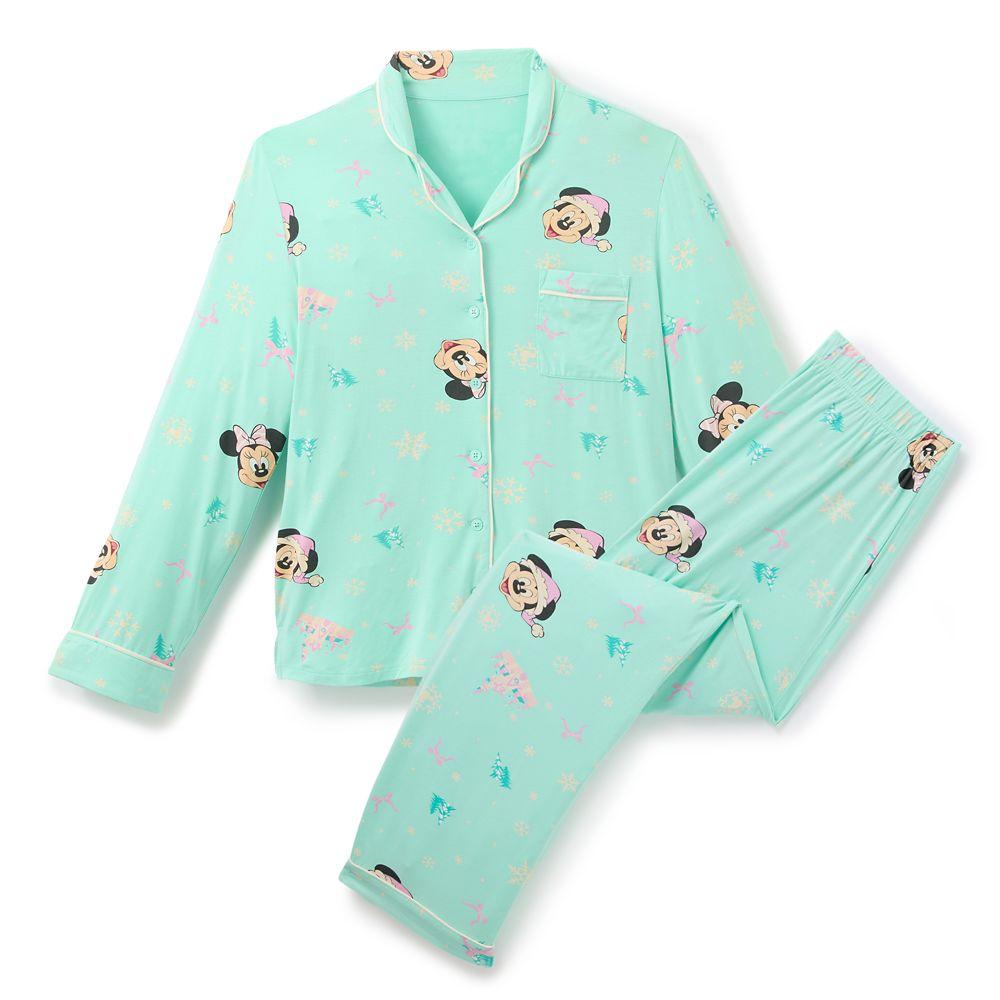 Santa Mickey and Minnie Mouse Holiday Sleep Set for Women Official shopDisney