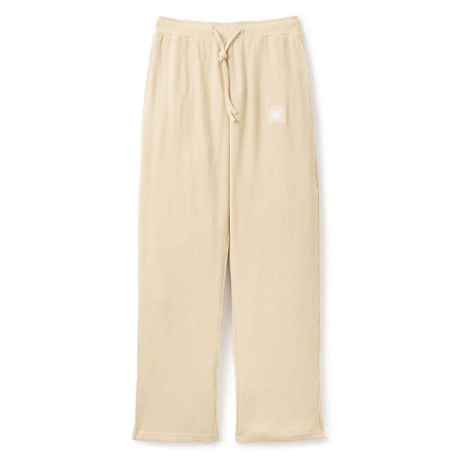 Mickey Mouse Icon Waffle Lounge Pants for Women  Cream Official shopDisney