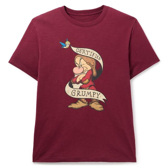 Grumpy ''Certified Grumpy'' T-Shirt for Adults  Snow White and the Seven Dwarfs Official shopDisney