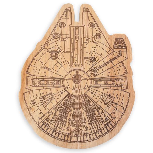 Millennium Falcon Wooden Serving Board  Star Wars Official shopDisney