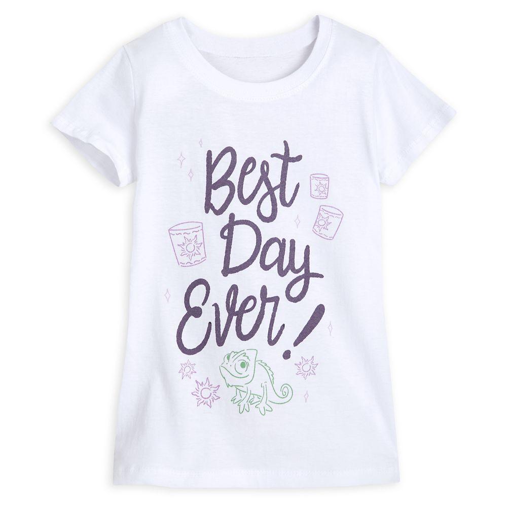 Pascal ''Best Day Ever!'' T-Shirt for Girls  Tangled Official shopDisney