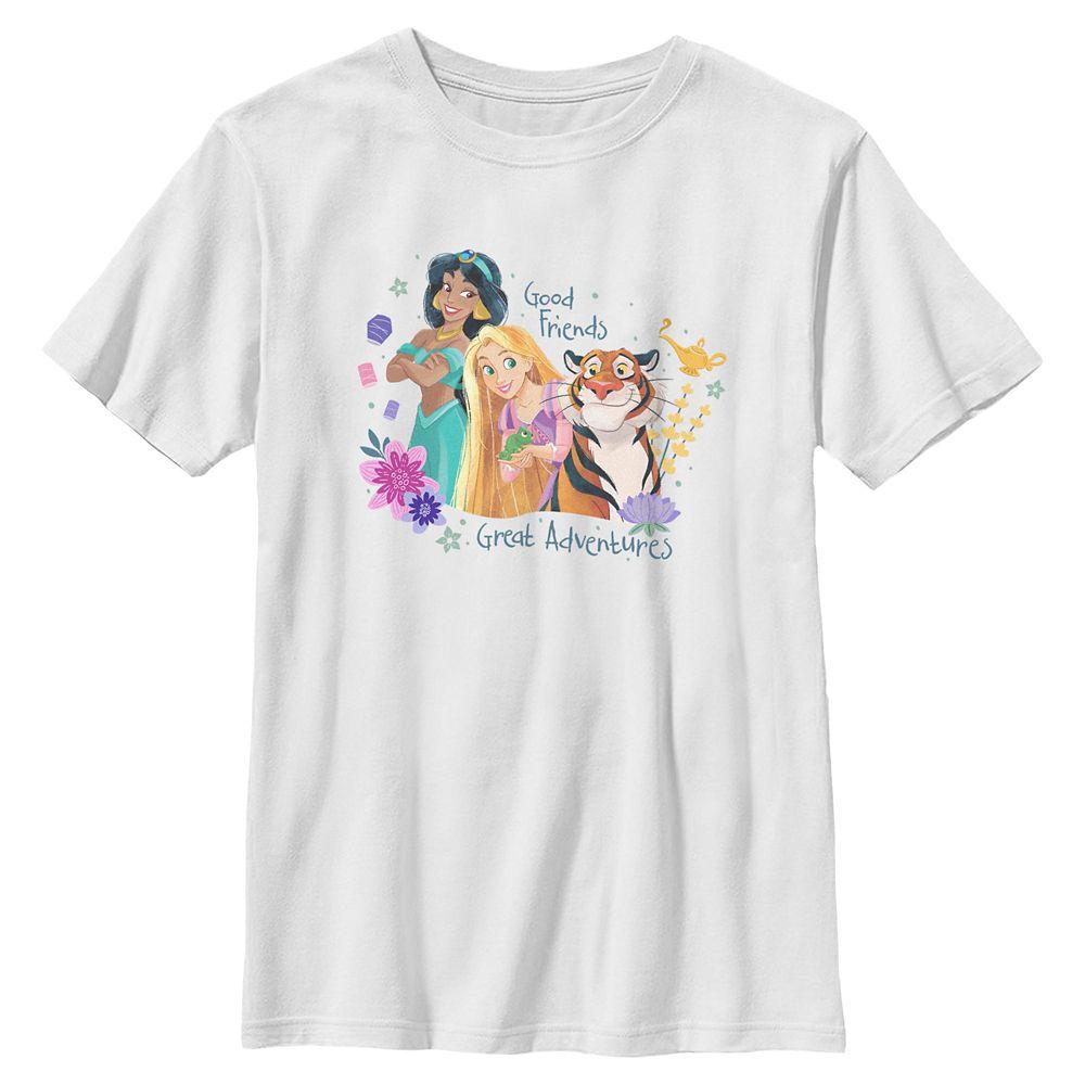Jasmine and Rapunzel T-Shirt for Kids  Disney Princess