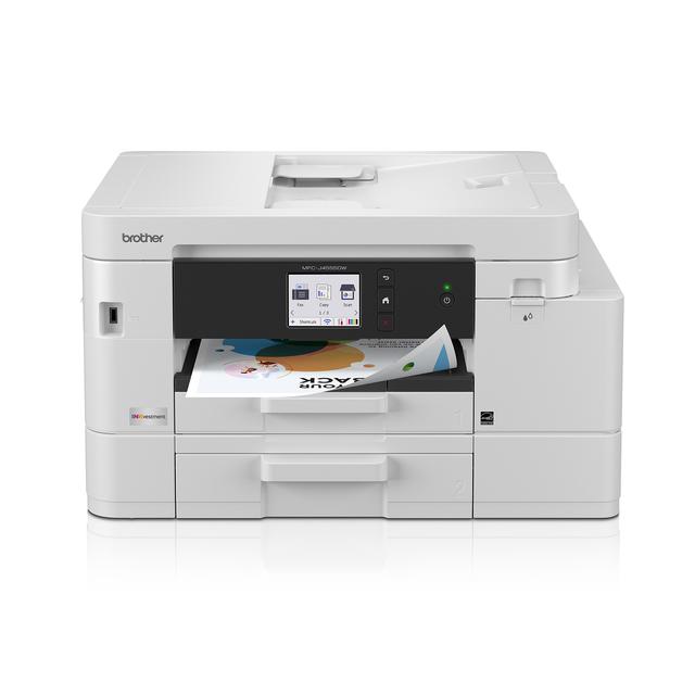 Brother INKvestment MFC-J4555DW Wireless Colour Inkjet All-in-One Printer with 2.7” Colour Touchscreen and 2 Paper Trays