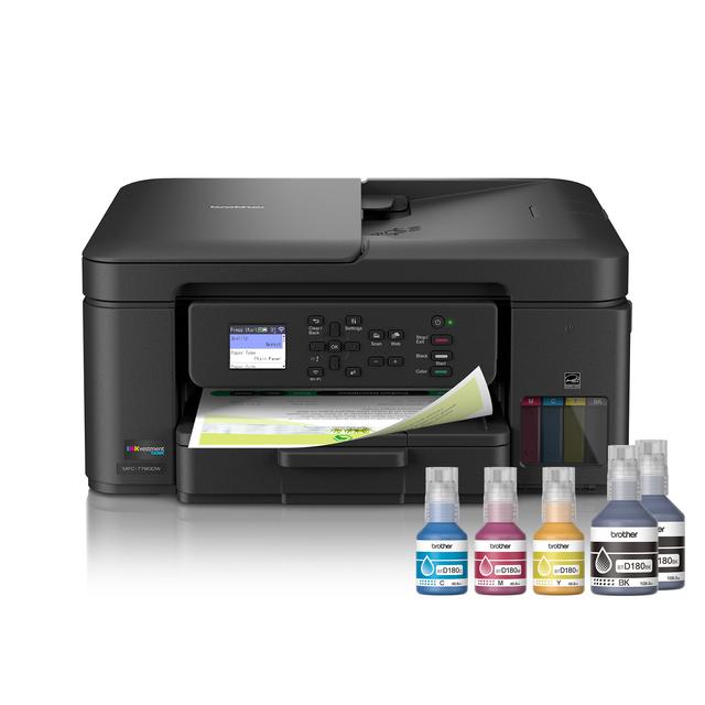 Brother INKvestment Tank MFC-T780DW Wireless Colour Inkjet All-in-One with Duplex Printing and Up to 3 Years of In-Box Ink