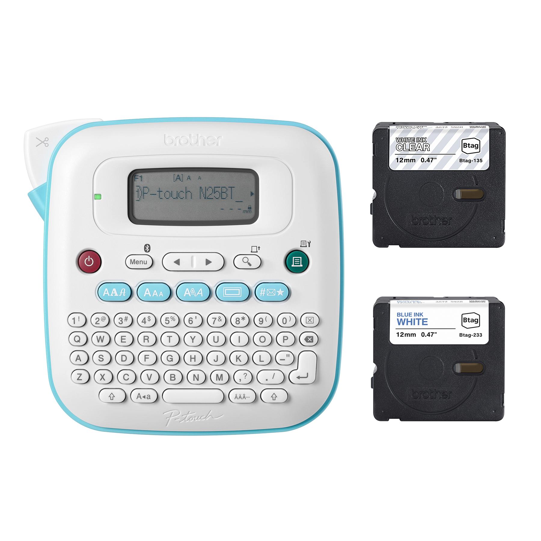 Brother P-touch PT-N25BTV2 Ensemble d'étiqueteuse connectable personnelle