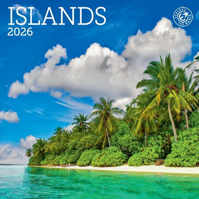 Islands 2026 Mini Wall Calendar
