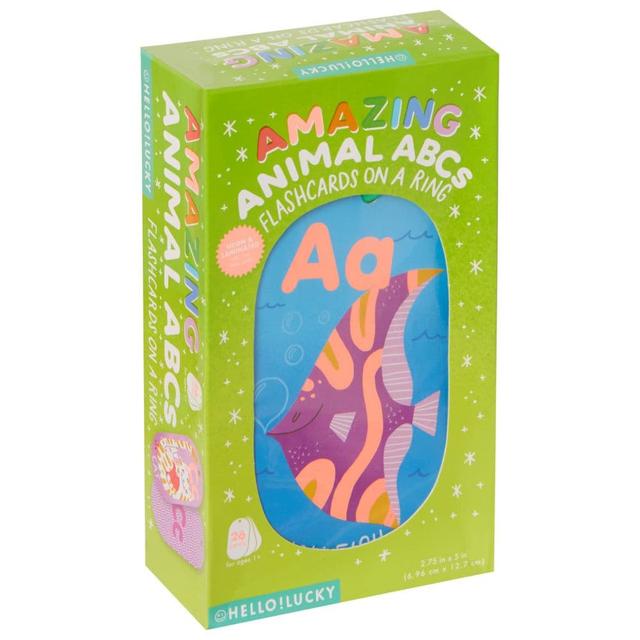 Hello!Lucky Amazing Animals ABC Card Game