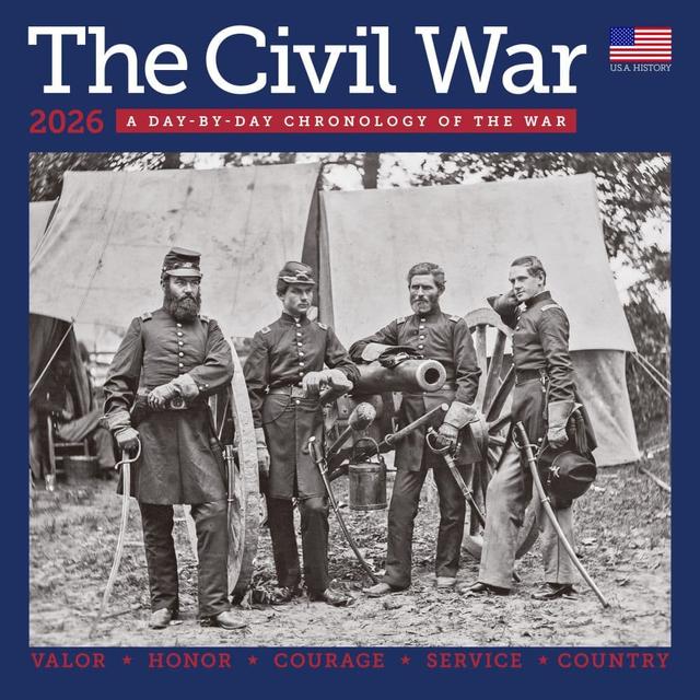 Civil War Chronology 2026 Wall Calendar