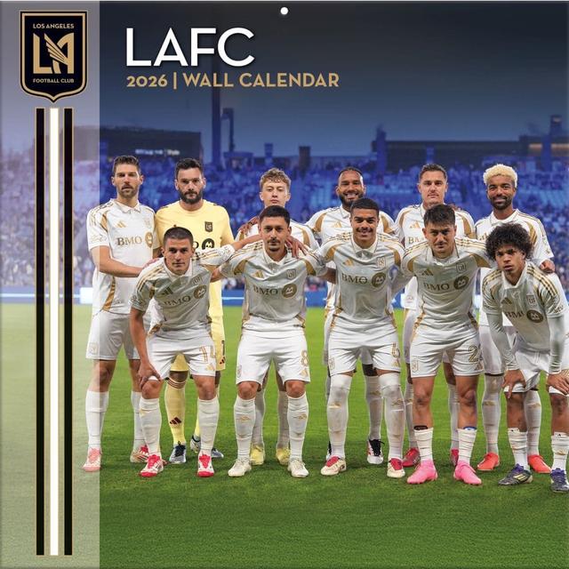 MLS Los Angeles FC 2026 Wall Calendar