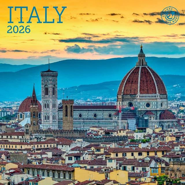 Italy 2026 Mini Wall Calendar