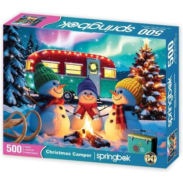 Christmas Camper 500 Piece Puzzle