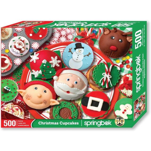 Cupcake Christmas 500 Piece Puzzle
