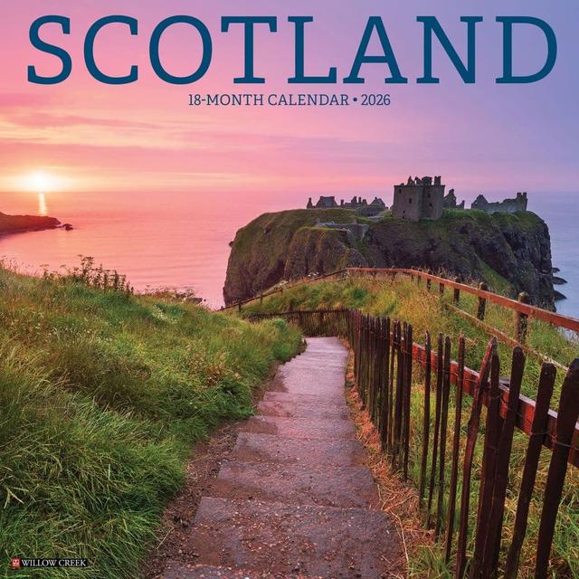 Scotland 2026 Wall Calendar