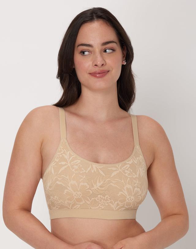 Bali Breathe Cotton Modal Bralette Almond M