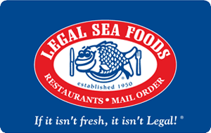 Discounted Legal Sea Foods Cards