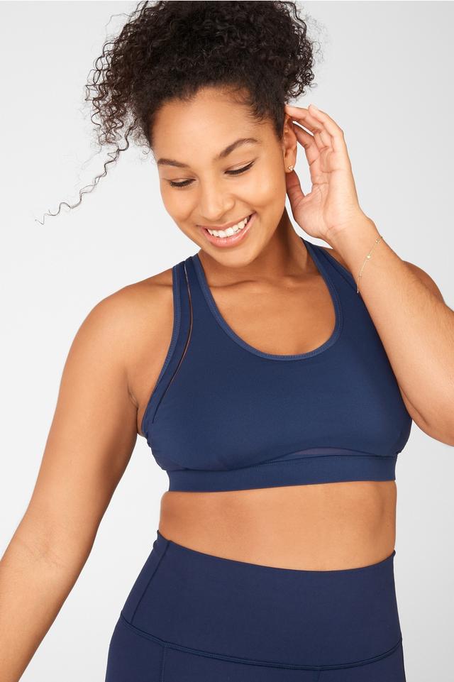Belle Sport-BH Mit Starkem Halt Fabletics blau Womens XXS