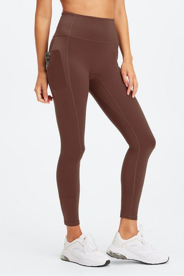 Trinity Motion365+ HW Utility Legging Fabletics Brown Womens XS