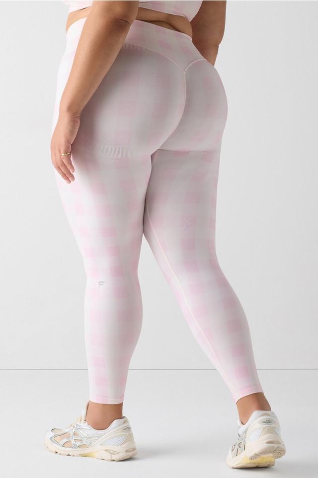 Seamless Scrunch High-Waist Leggings Fabletics pink Womens 2X /  Normal | 27 plus