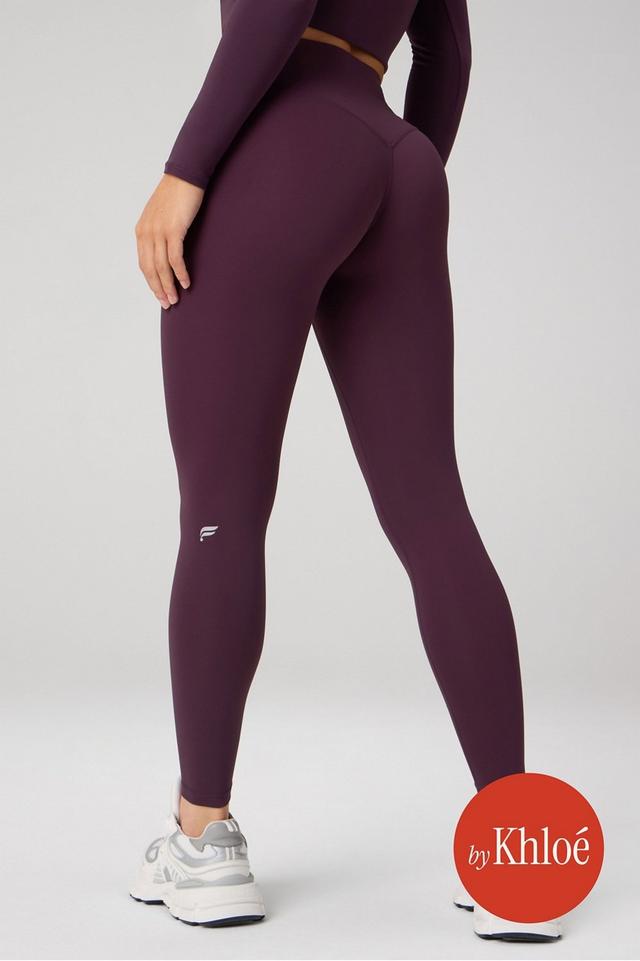 No-Seam PureLuxe TLC Leggings (Länge: lang) Fabletics Rot Womens XXS