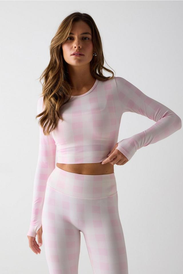Sleek Seamless Long-Sleeve Top