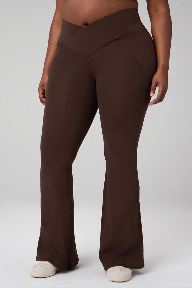 Oasis PureLuxe High-Waisted Crossover Flare