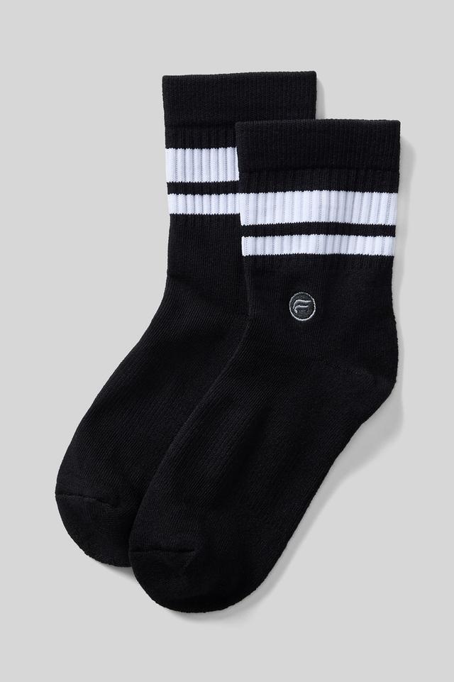 The Everyday Quarter Crew Socks
