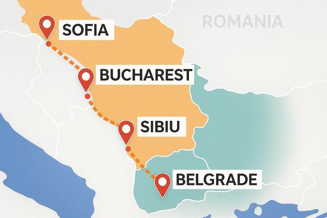 Sofia to Belgrade via Transylvania, Small group tour