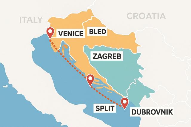 Italy-Slovenia-Croatia Small Group Tour