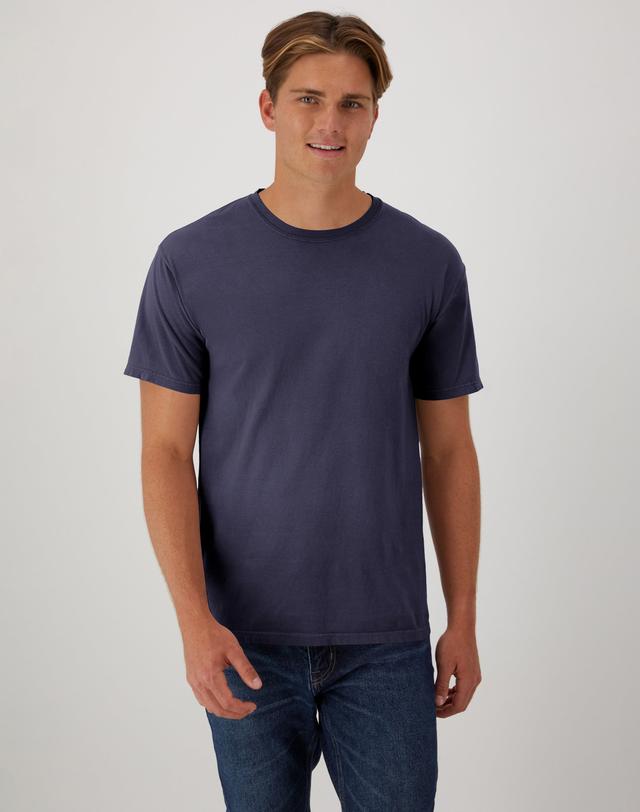 Hanes Unisex Garment Dyed Cotton T-Shirt Anchor Slate 2XL