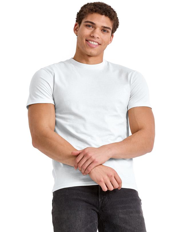 Hanes Originals Men's Tri-Blend T-Shirt Eco White M