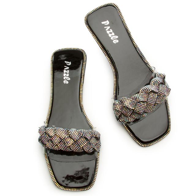 Monet-41 Rhinestone Sandals