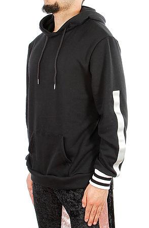 Stripe tape Light Weight Hoodie Black