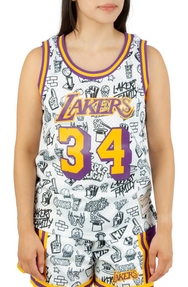 Doodle Swingman Shaquille O'Neal Los Angeles Lakers 1996-97 Jersey