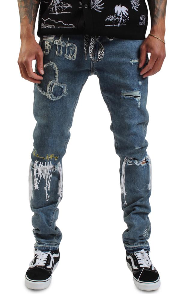 Emma Curtain Fringe Jean