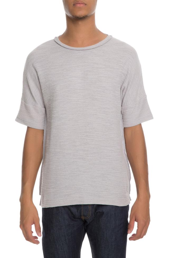 Detache Labs Vulpes Off Shoulder Grey Tee