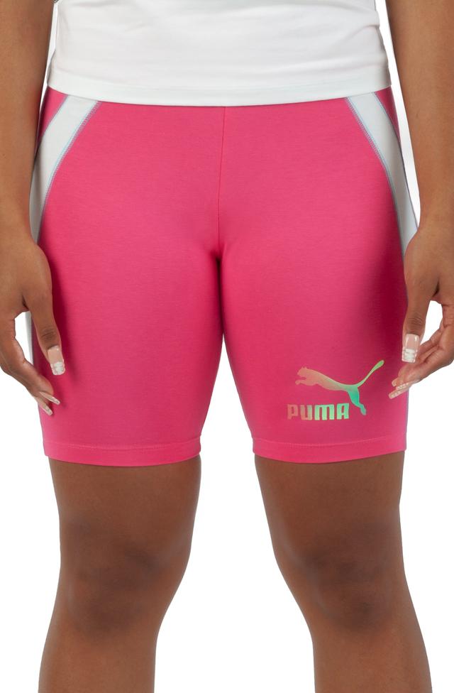 Classic Block Biker Shorts