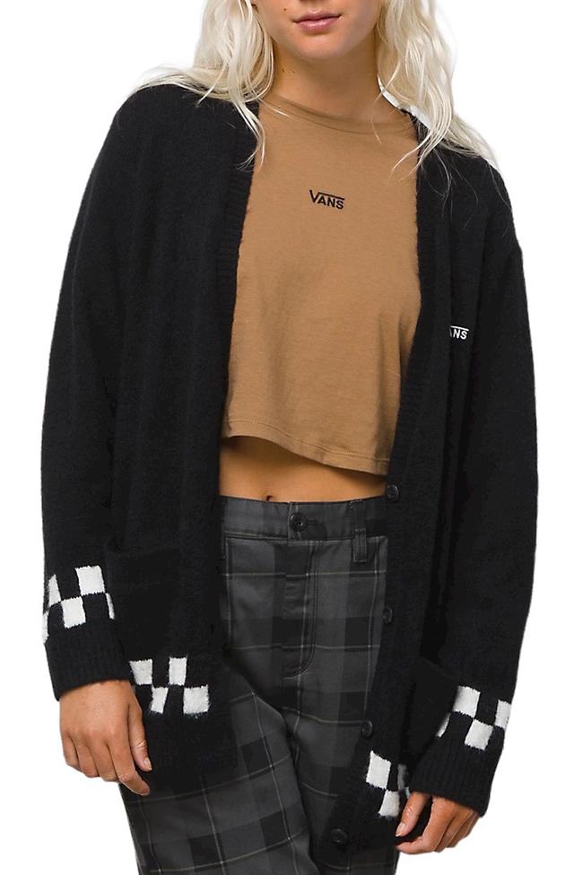 Lowcheck Cardigan Sweater