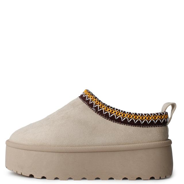 Moon-03 Platform Suede Slipper