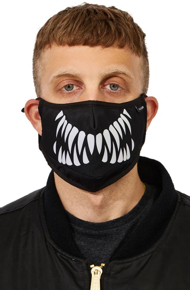 Black Bite Face Mask