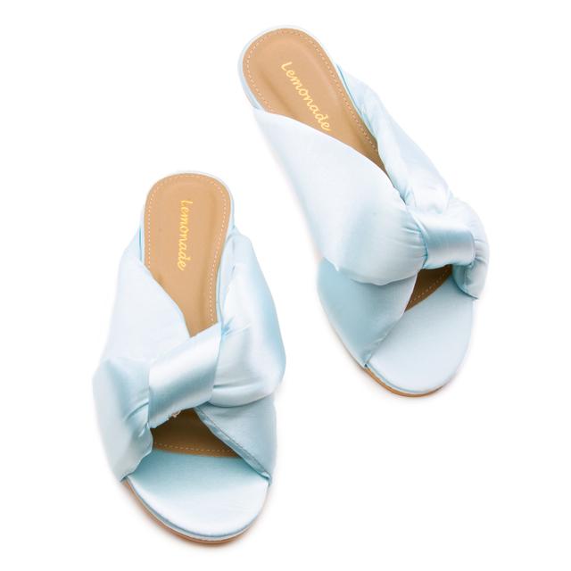 Naturally Blue Flat Sandals