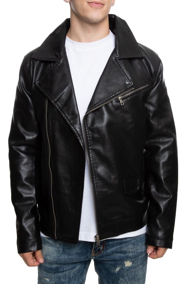Jacob Moto Jacket in Black