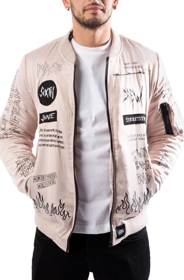 Crew Patches Bomber Jacket