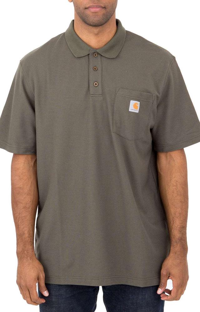 Contractor's Work Pocket Polo - Moss