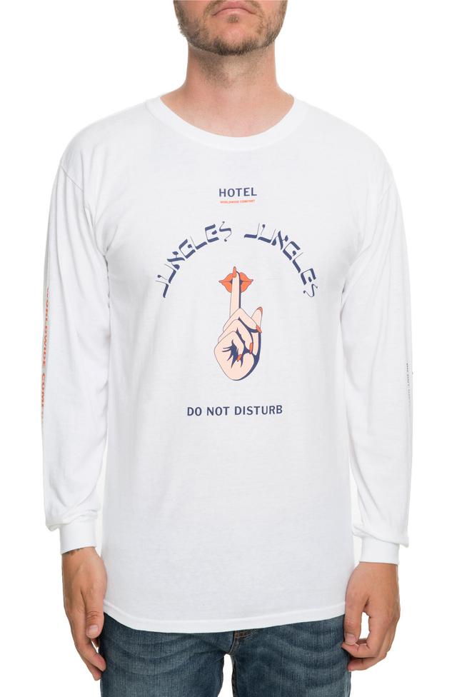 The Do Not Disturb Long Sleeve in White