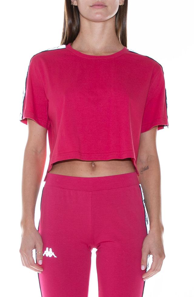 222 Banda Daisy Reflective Cropped Tee
