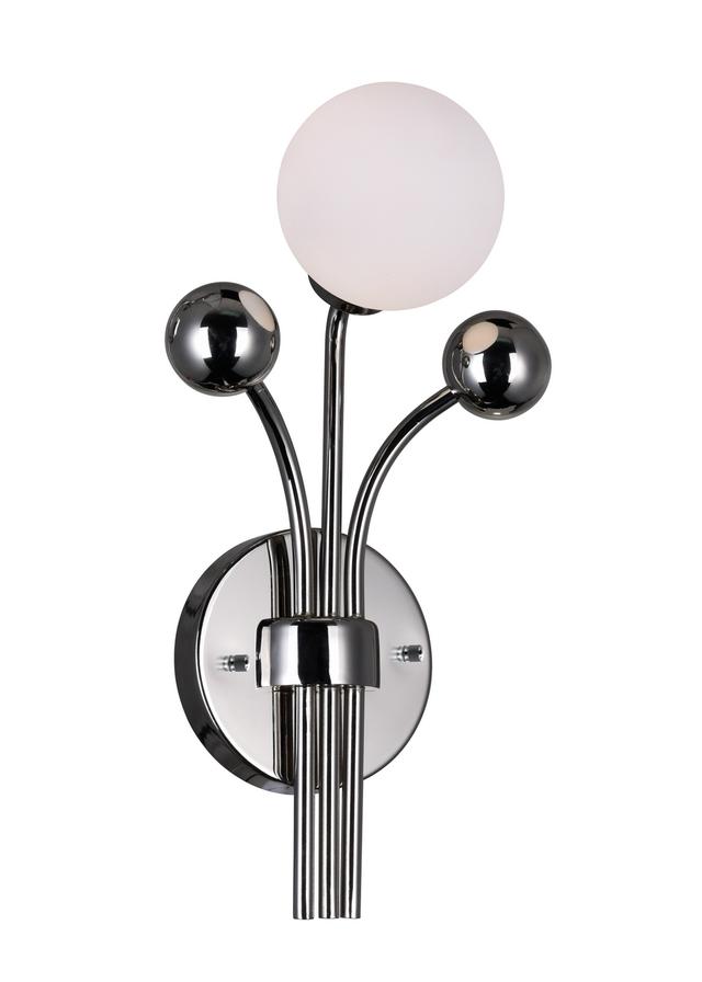 Element 1 Light Wall Light with Polished Nickel Finish