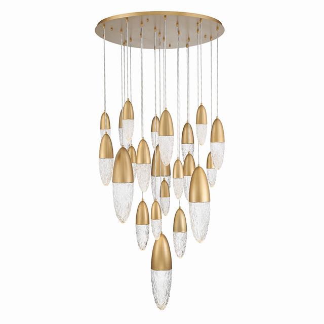 Gold  Chandelier from the Ecrou Collection