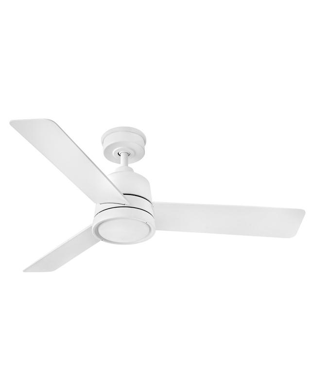 Matte White 48"Ceiling Fan from the Chet Collection