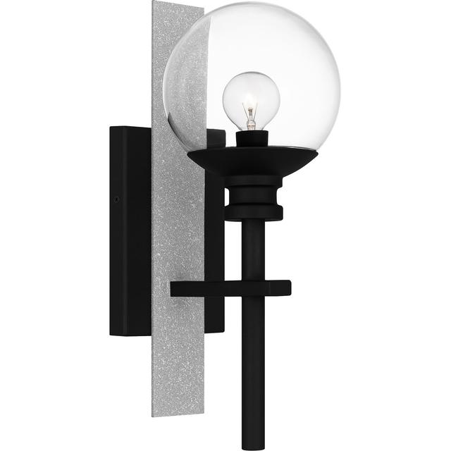 Gladstone 1-Light Outdoor Wall Mount in Earth Black